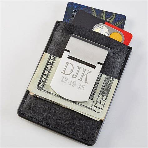 personalized smart money clip card holder|strong money clip wallet.